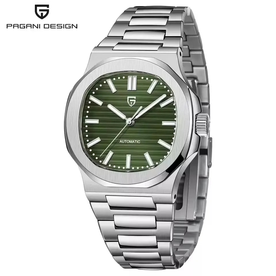 PAGANI DESIGN 2026 New Watches mens Luxury Seagull ST6 Mechanical Mens Automatic Watches AR Sapphire Stainless Steel Waterproof