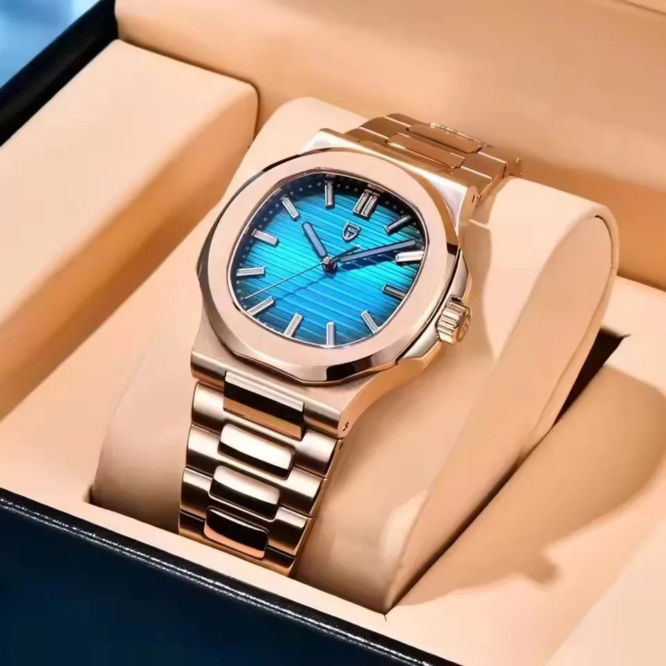 PAGANI DESIGN 2026 New Watches mens Luxury Seagull ST6 Mechanical Mens Automatic Watches AR Sapphire Stainless Steel Waterproof