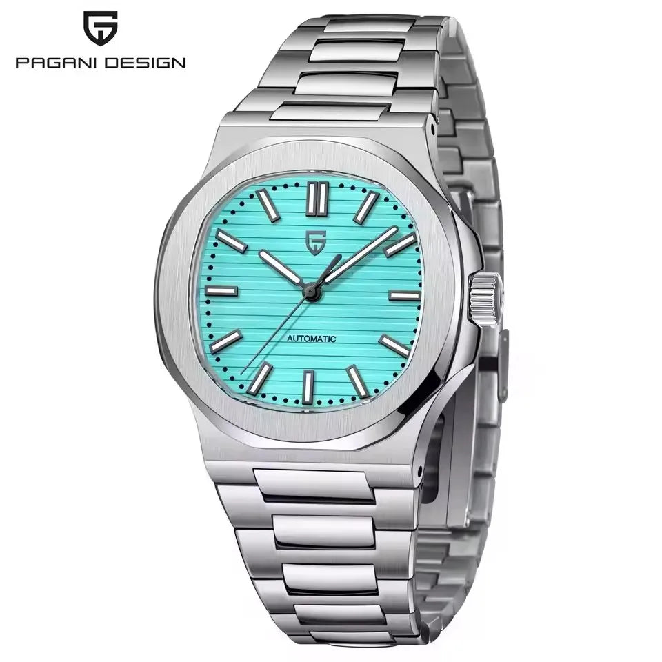 PAGANI DESIGN 2026 New Watches mens Luxury Seagull ST6 Mechanical Mens Automatic Watches AR Sapphire Stainless Steel Waterproof