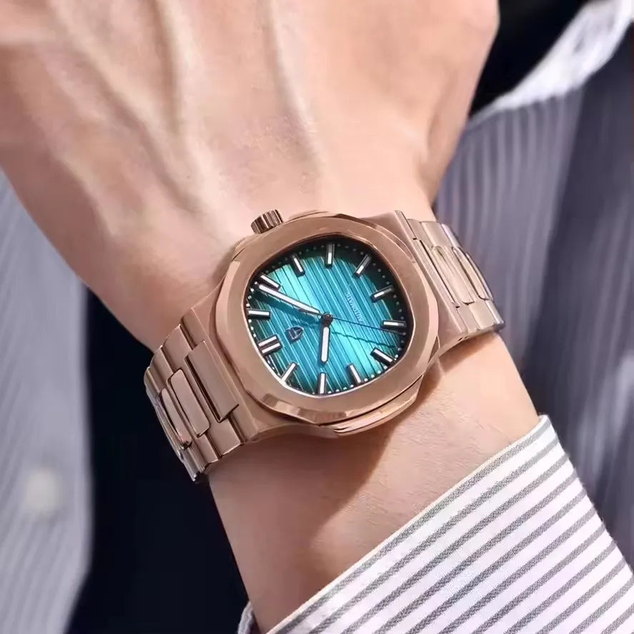 PAGANI DESIGN 2026 New Watches mens Luxury Seagull ST6 Mechanical Mens Automatic Watches AR Sapphire Stainless Steel Waterproof