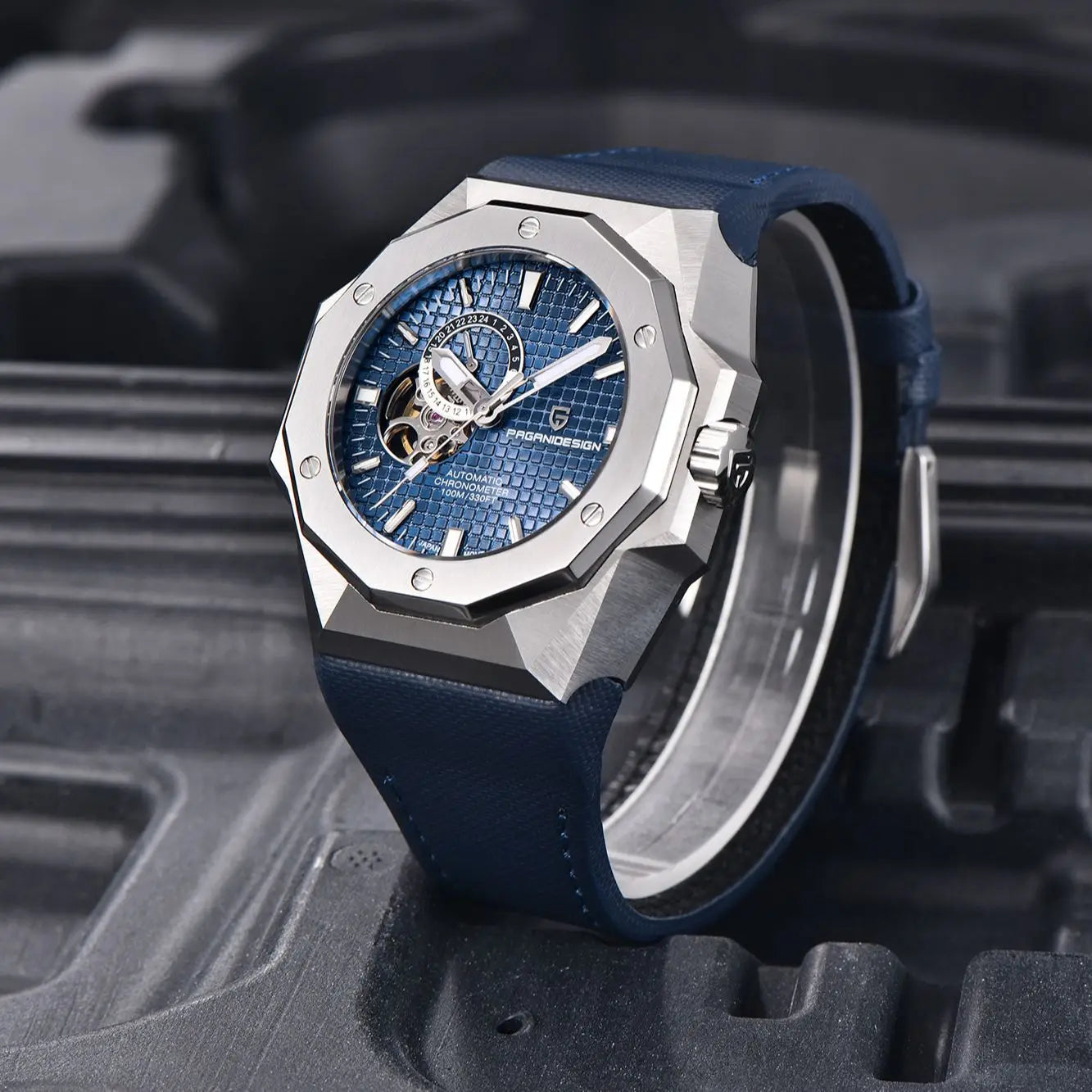 PAGANI DESIGN 2025 New Automatic Men Machinery Watches Top Luxury Wristwatches TMI NH39A 100M Waterproof Sapphire Clock PDYS010