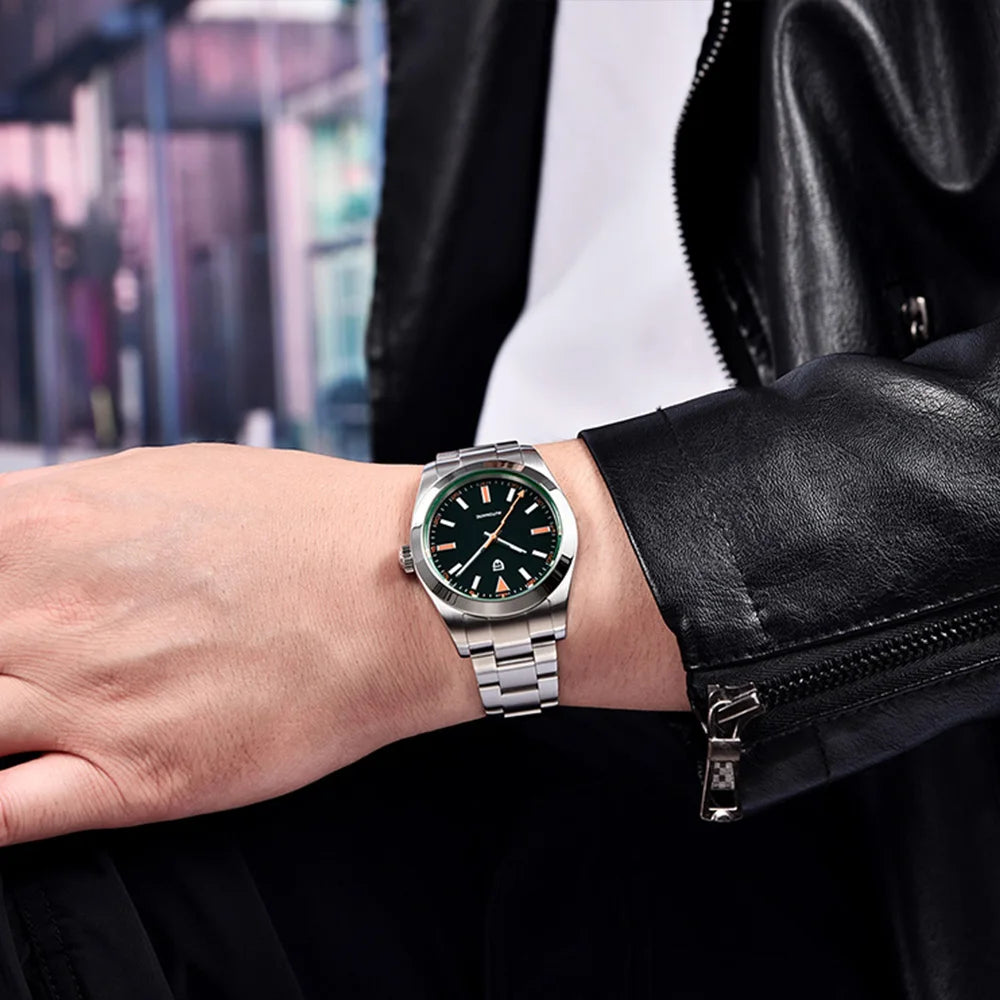 Pagani design 2026 new men's mechanical watches luxury AR sapphire mirror NH35 men's automatic watches waterproof clock gift box