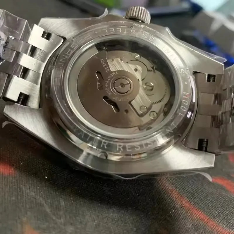 PAGANI DESIGN V4 40MM GMT NH34 Watch for Men Luxury Sapphire AR Coating Mechanical Watch Two Tone Ceramic Bezel Automatic Watch