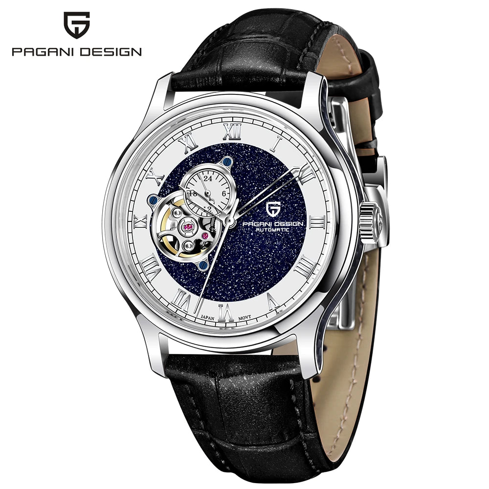New PAGANI DESIGN Luxury Brand 41MM Men's Mechanical Automatic Watch 10Bar Waterproof NH39 Stainless Steel Men's Watch