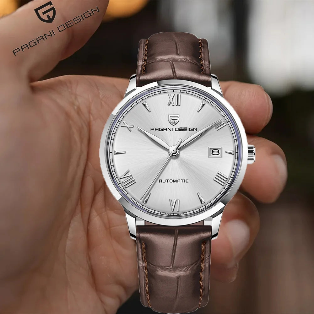 2024 PAGANI DESIGN New Luxury Men Mechanical Watches Top Brand Sapphire Glass NH35 10Bar Waterproof Automatic Watch for Men