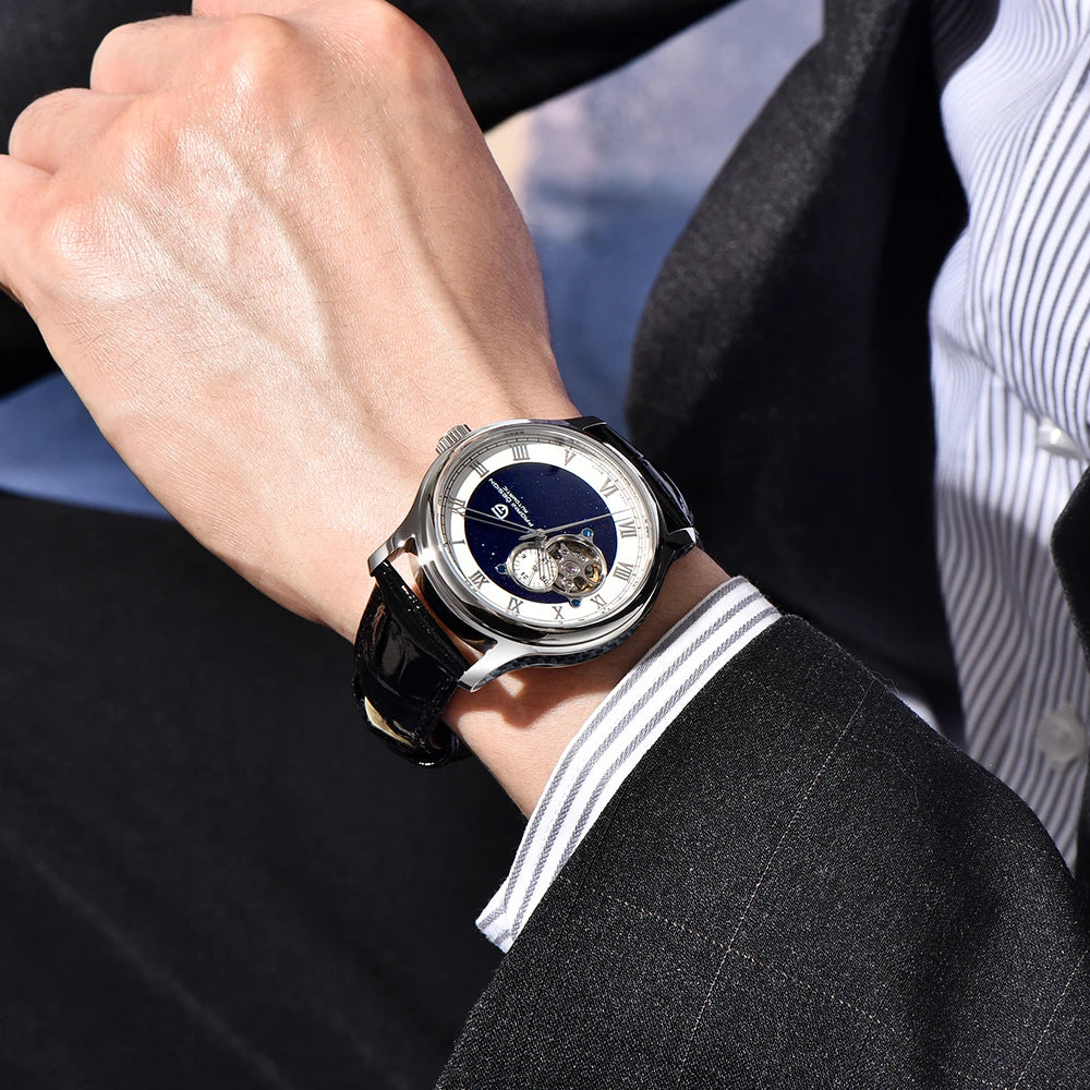 New PAGANI DESIGN Luxury Brand 41MM Men's Mechanical Automatic Watch 10Bar Waterproof NH39 Stainless Steel Men's Watch
