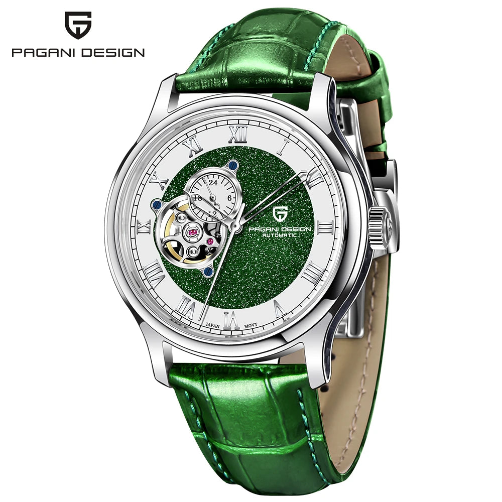 New PAGANI DESIGN Luxury Brand 41MM Men's Mechanical Automatic Watch 10Bar Waterproof NH39 Stainless Steel Men's Watch