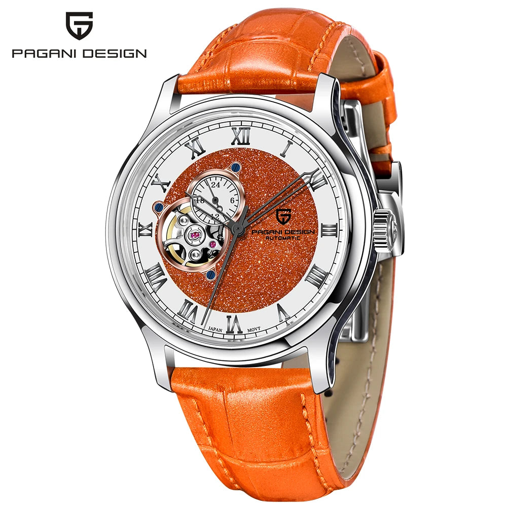 New PAGANI DESIGN Luxury Brand 41MM Men's Mechanical Automatic Watch 10Bar Waterproof NH39 Stainless Steel Men's Watch