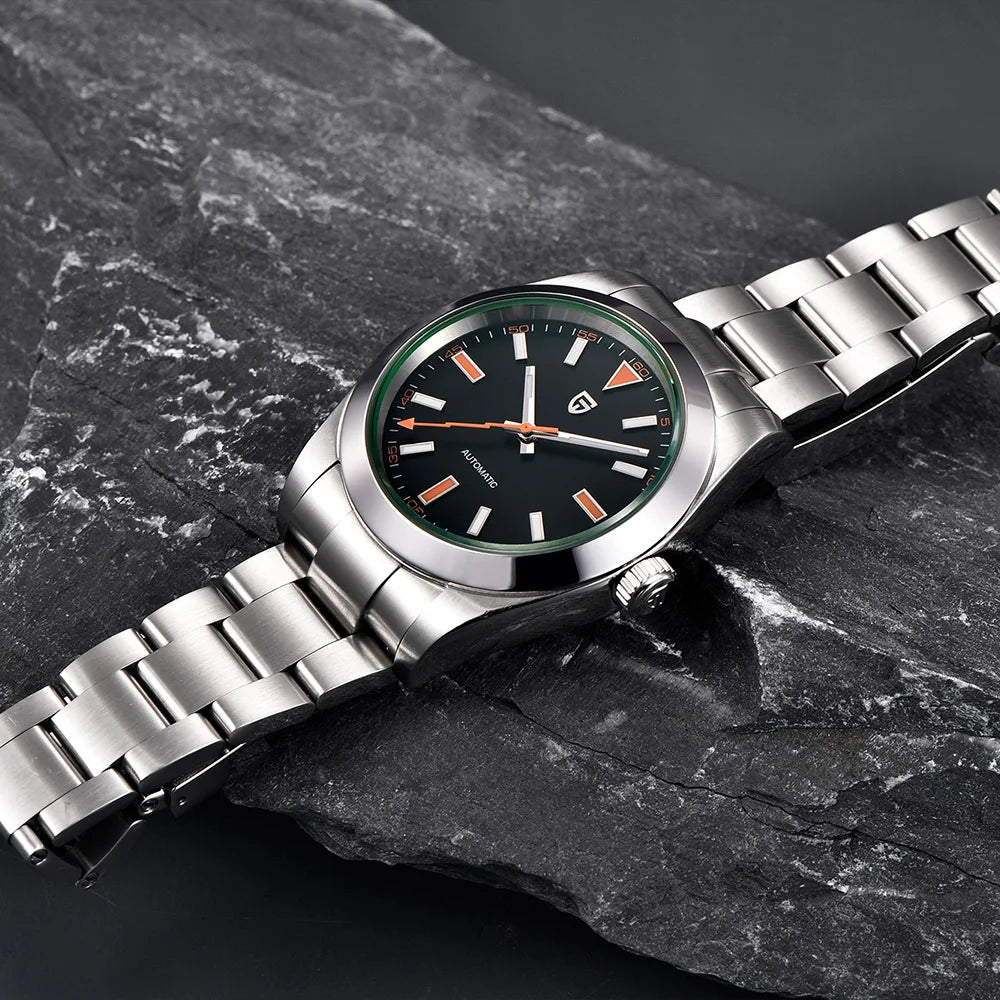 Pagani design 2026 new men's mechanical watches luxury AR sapphire mirror NH35 men's automatic watches waterproof clock gift box