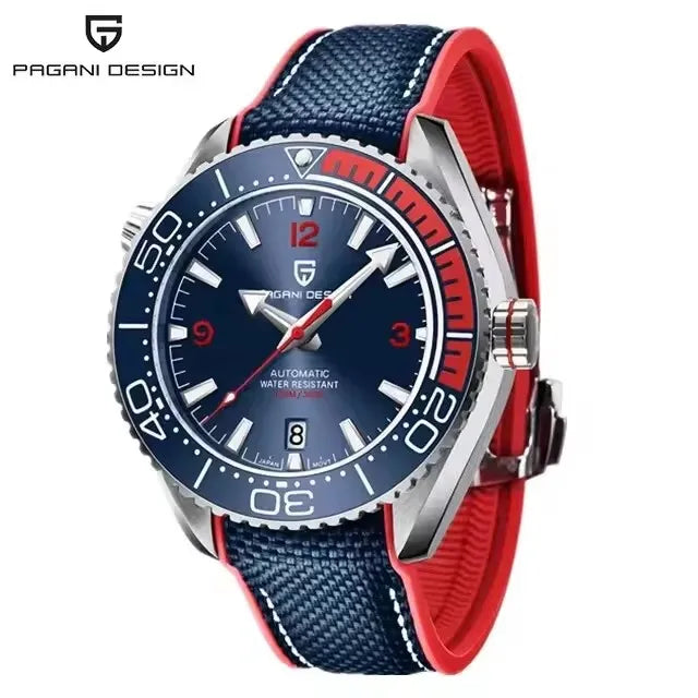 PAGANI DESIGN 2026 42MM Ceramic Bezel men mechanical wristwatches Fashion Sapphire Glass Watch Japan movement Automatic Watches